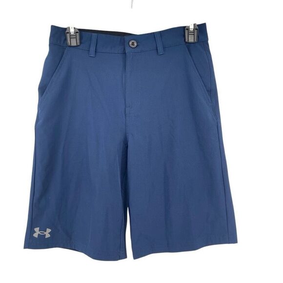 Under Armour Boys Navy Hybrid Quick-Dry Amphibious Shorts Size 16 - Picture 3 of 16
